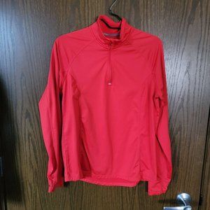 Energy Zone Warm Systems Red Reflector Running Jacket Pullover Size Medium